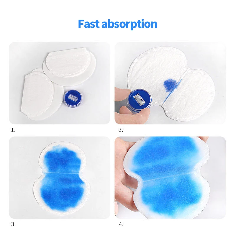

50-500PCS Unisex Disposable Adhesive Sweat-absorbent Stickers Sweat Pad Underarm Sweat Patch Armpit Antiperspirant Deodorant