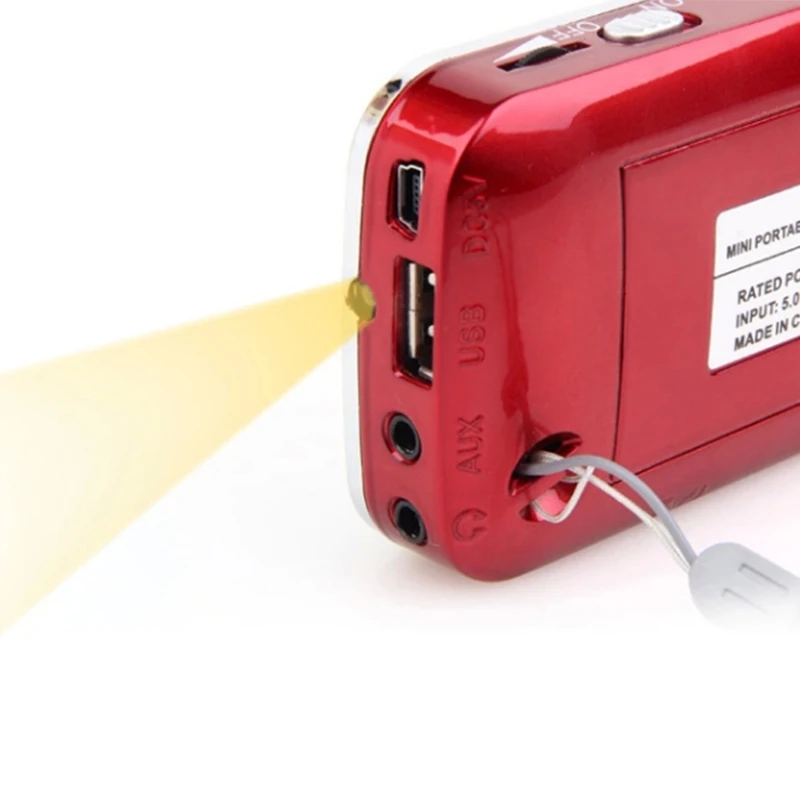 Y-501 цифровой портативный o LCD fm-радио динамик USB Mp3 музыкальный плеер | Электроника