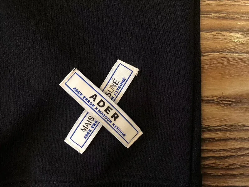 

Fox Patch MAISON KITSUNE Hoodie 1:1 High-quality Cardigan Zipper Ader error Maison Kitsune Pullover harajuku