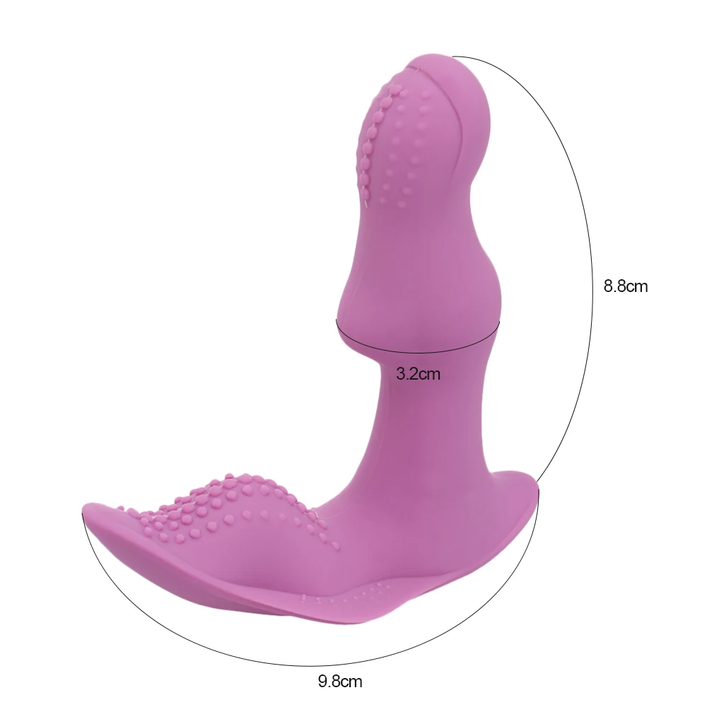 Невидимый Женский Вибратор бабочка с пультом дистанционного управления