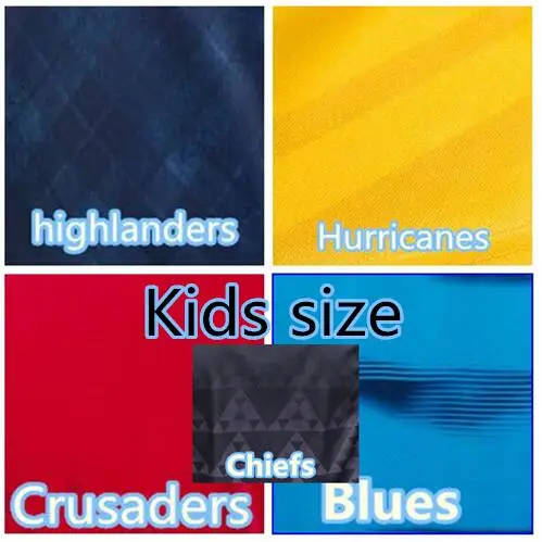 18 19 Новая Зеландия супер S регби Детский комплект Джерси Размер: 28|Майки для регби|