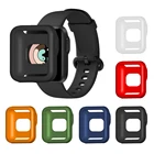 Мягкий силиконовый защитный чехол для Xiaomi Mi Watch Lite глобальная версия, защитный чехол-бампер для Redmi Watch, аксессуары для корпуса