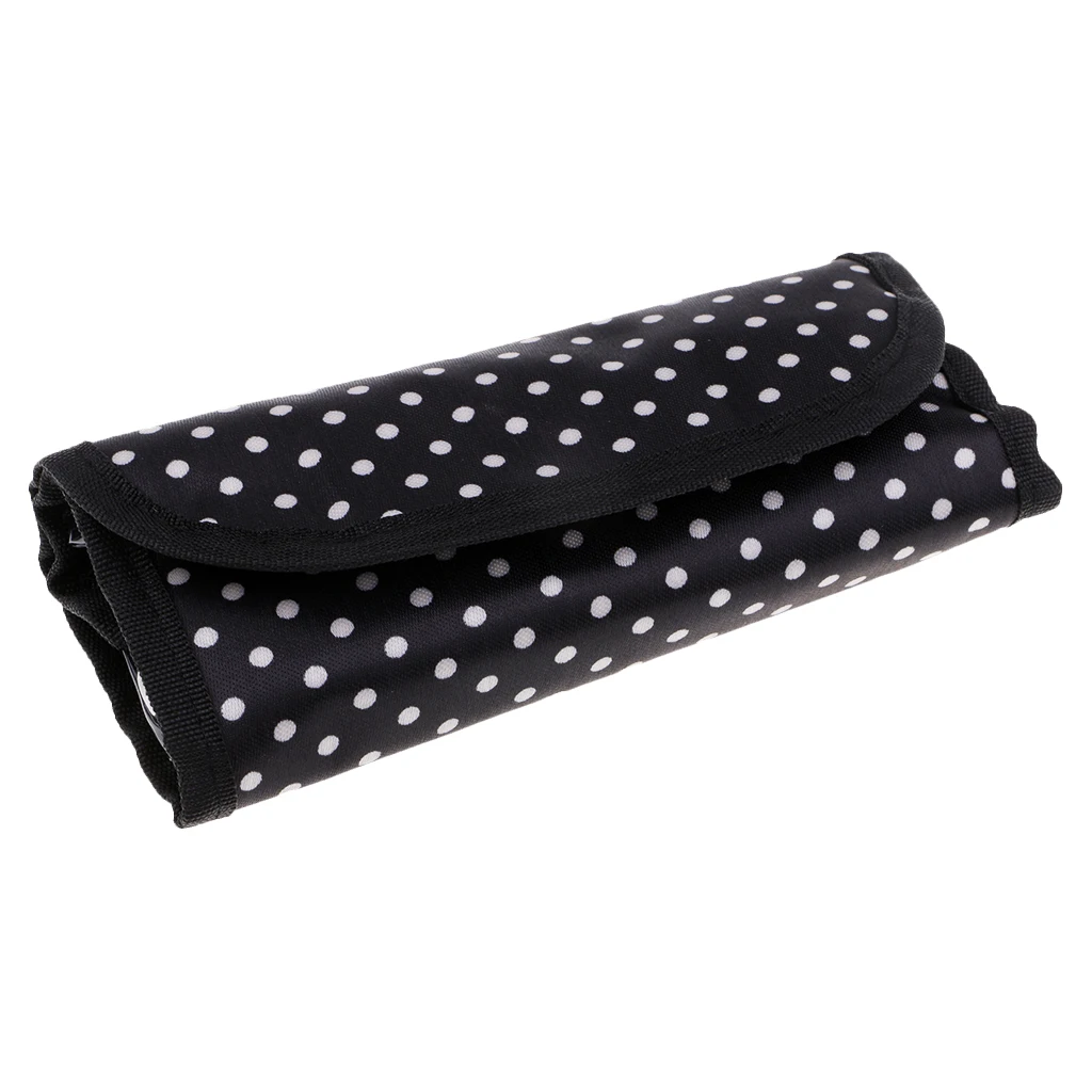 

9 шт. алюминиевые вязальные крючки Иглы Набор с мягкой ручкой черный чехол 2 мм-6 мм