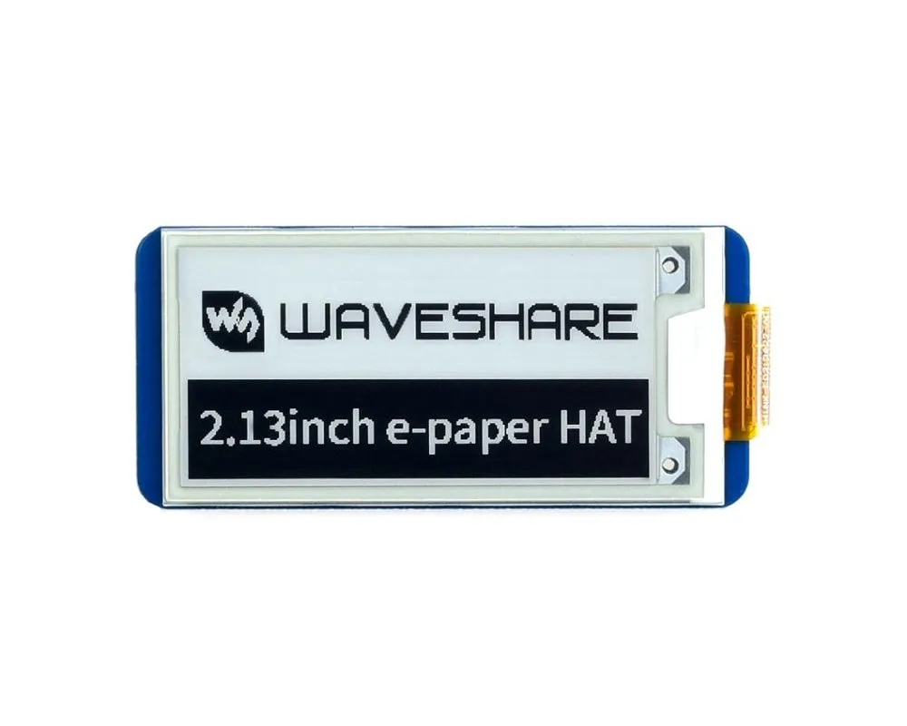 2 13 дюймовый E Ink дисплей шляпа для Raspberry Pi 250x12 Разрешение e Paper SPI поддерживает