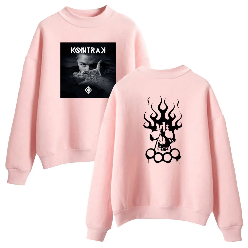 

WAWNI Kontra K Sweatshirt Casual Turtlenecks Thin Sweatshirt Hip Hop Pullover Men Womens Sweatshirts Fashion Style O-neck New
