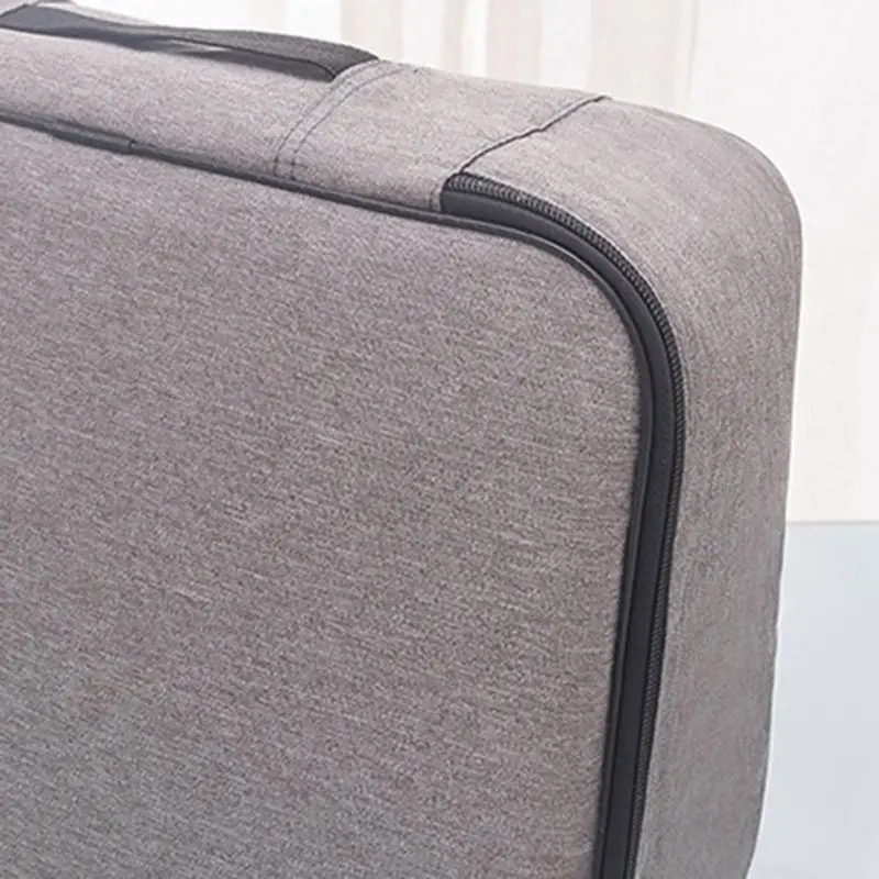 

Document Ticket Bag Waterproof 3 Layers Combination Lock For Home Travel Oxford fabric Document Bag 3 Colors C26
