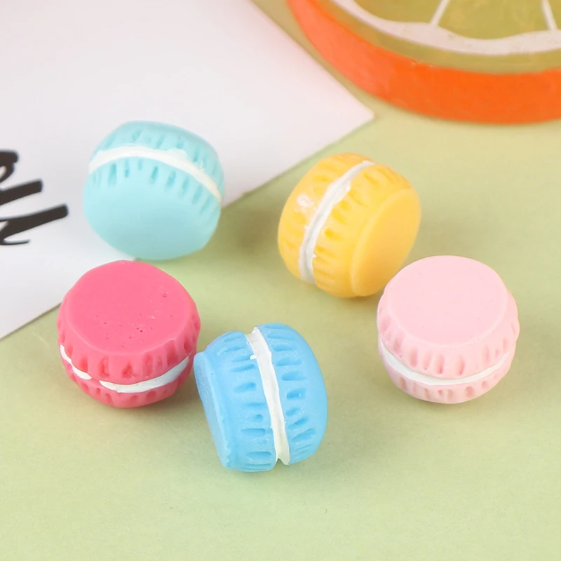 5 шт. подвески из глины DIY макарун наполнитель грязи дополнение для прозрачной