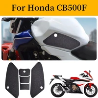 1 set for honda cb500f 2016 2021 motorcycle fuel tank non slip pad protector decal knee tank traction fishbone sticker pads