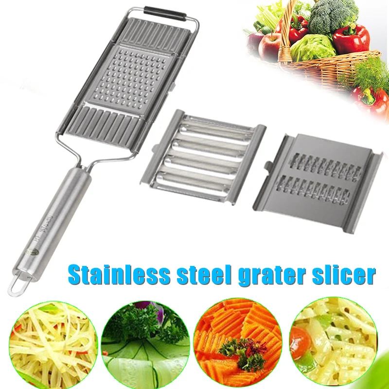 

Multifunctional Cutter Lemon Cheese Multi-Purpose Vegetable Slicer Peeler Stainless Steel Grater Shredders Kitchen Tool EJ