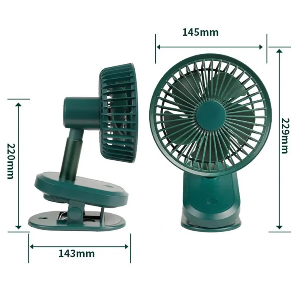 

3000mAh Mini USB Fan with Clip Desk Small Electric Fan Fragrance Therapy Portable Mute Sports Fans Outdoor Ventilador Cooling