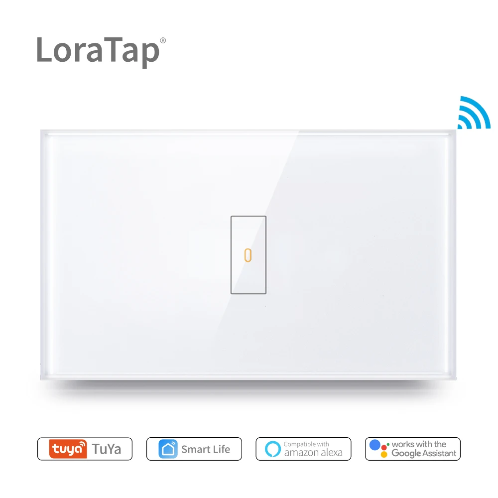 

Сенсорный выключатель Tuya Smart Life, с поддержкой Wi-Fi, 1/2/3 клавиши