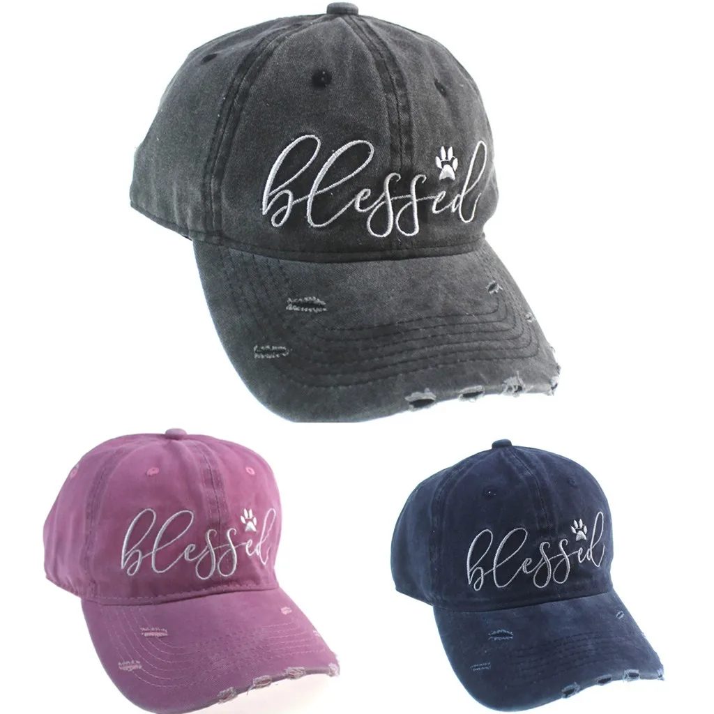 

Men's Baseball Caps Embroidered Letters Cotton Cap Ponytail Snapback Hats For Women Summer Outdoor Sun Hat Peaked Cap Gorras Hat