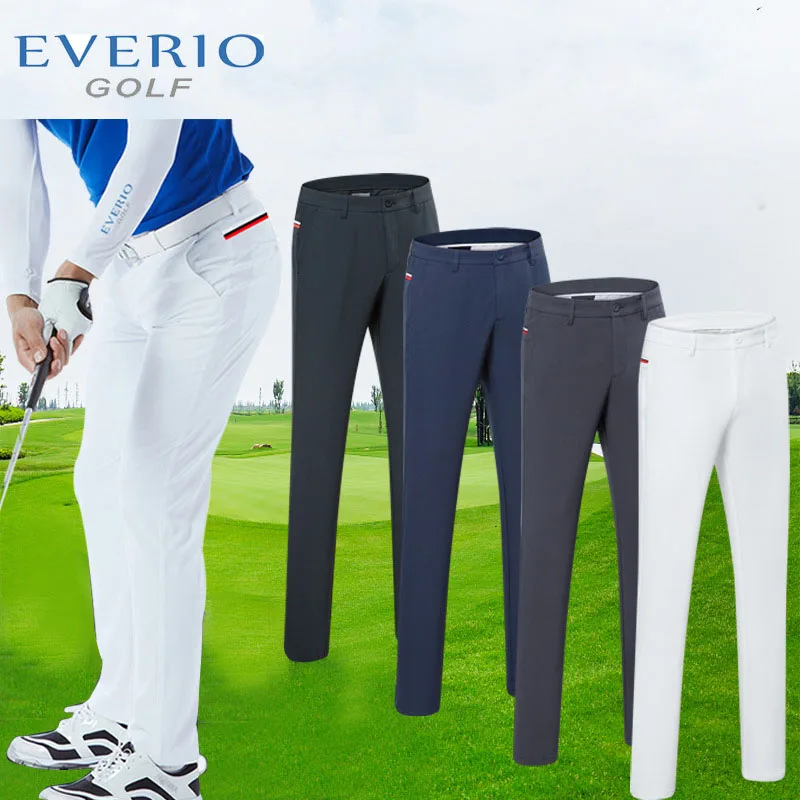 Штаны для гольфа EVERIO мужские тонкие Приталенные брюки впитывающие пот дышащие