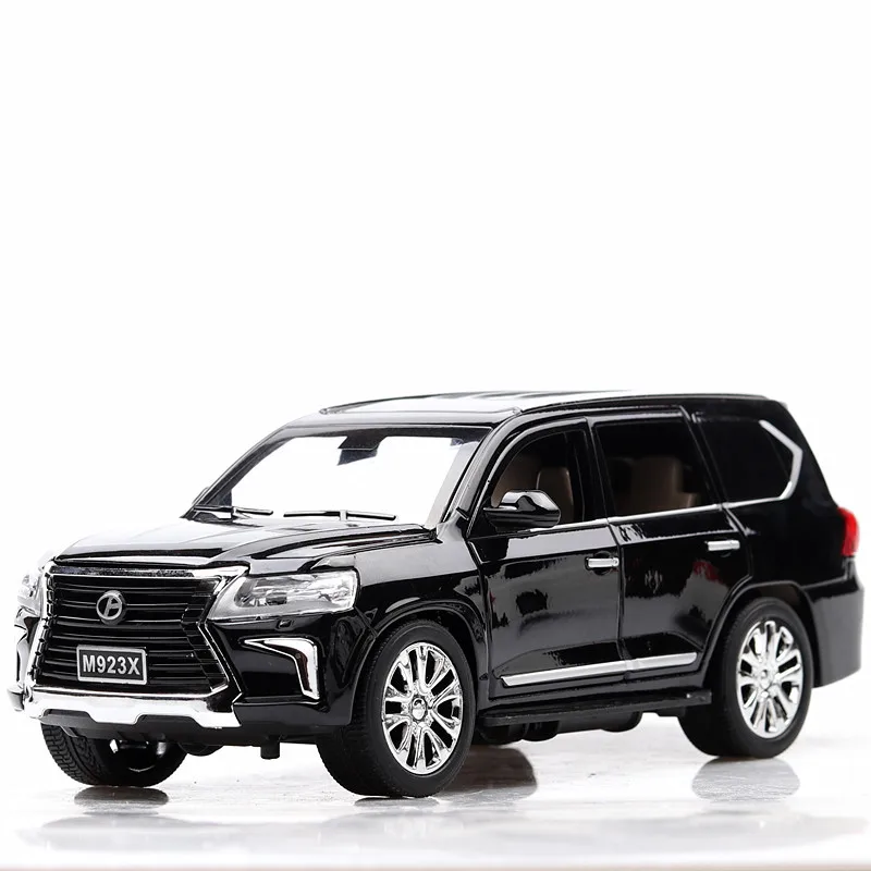 

1/24 Scale Toyota Lexus lx570 Diecast Alloy Pull Back Car Collectable Toy Gift