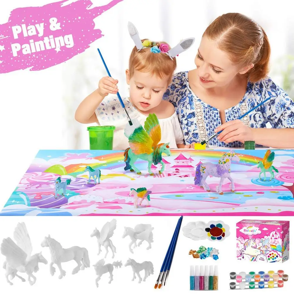 Набор для рисования Pegasus детский нетоксичные моющиеся материалы раннее обучение