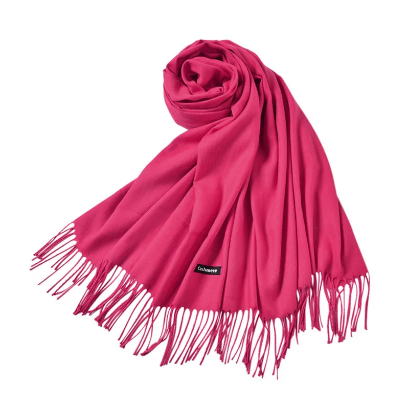 Теплый женский шарф вечернее платье свадебная шаль однотонные вечерние шали