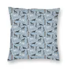 Наволочка для подушки Saluki, домашний декоративный квадратный наволочка для подушки 40x40