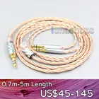 LN007074 XLR 6,3 мм посеребренный OCC экранирующий кабель для наушников для Hifiman Sundara Ananda HE1000se HE6se he400i he400se Arya