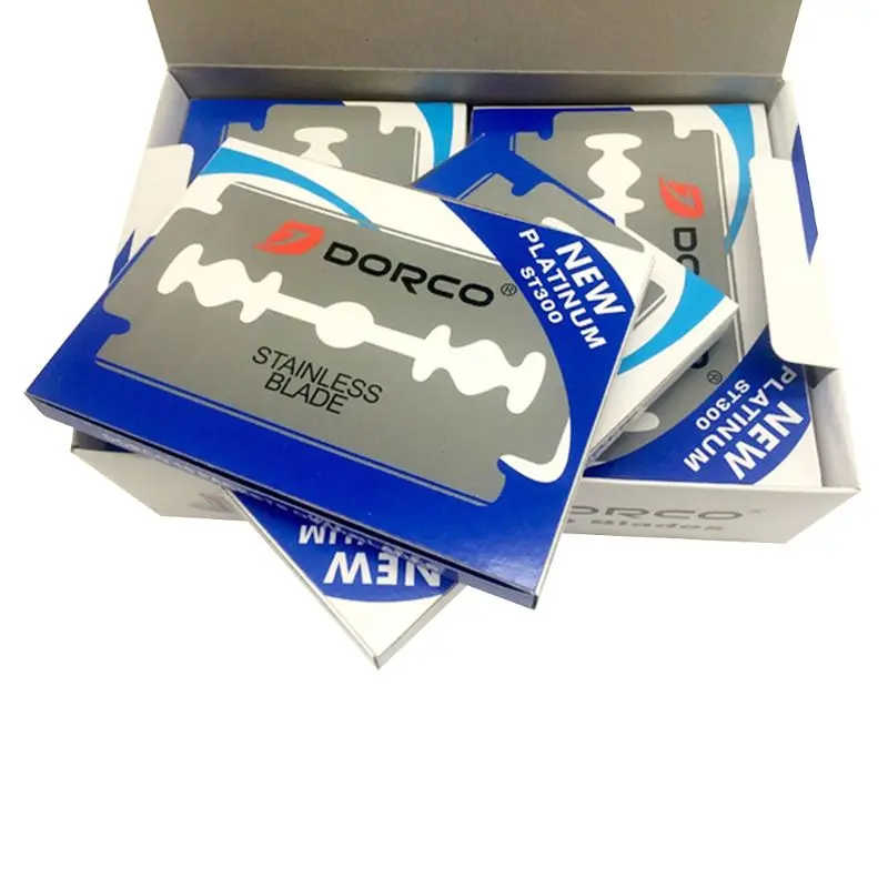

10pcs DC Razor Blades Stainless Steel Safety Razor Blades For Shaving Razor Men Shaver Barber Blade