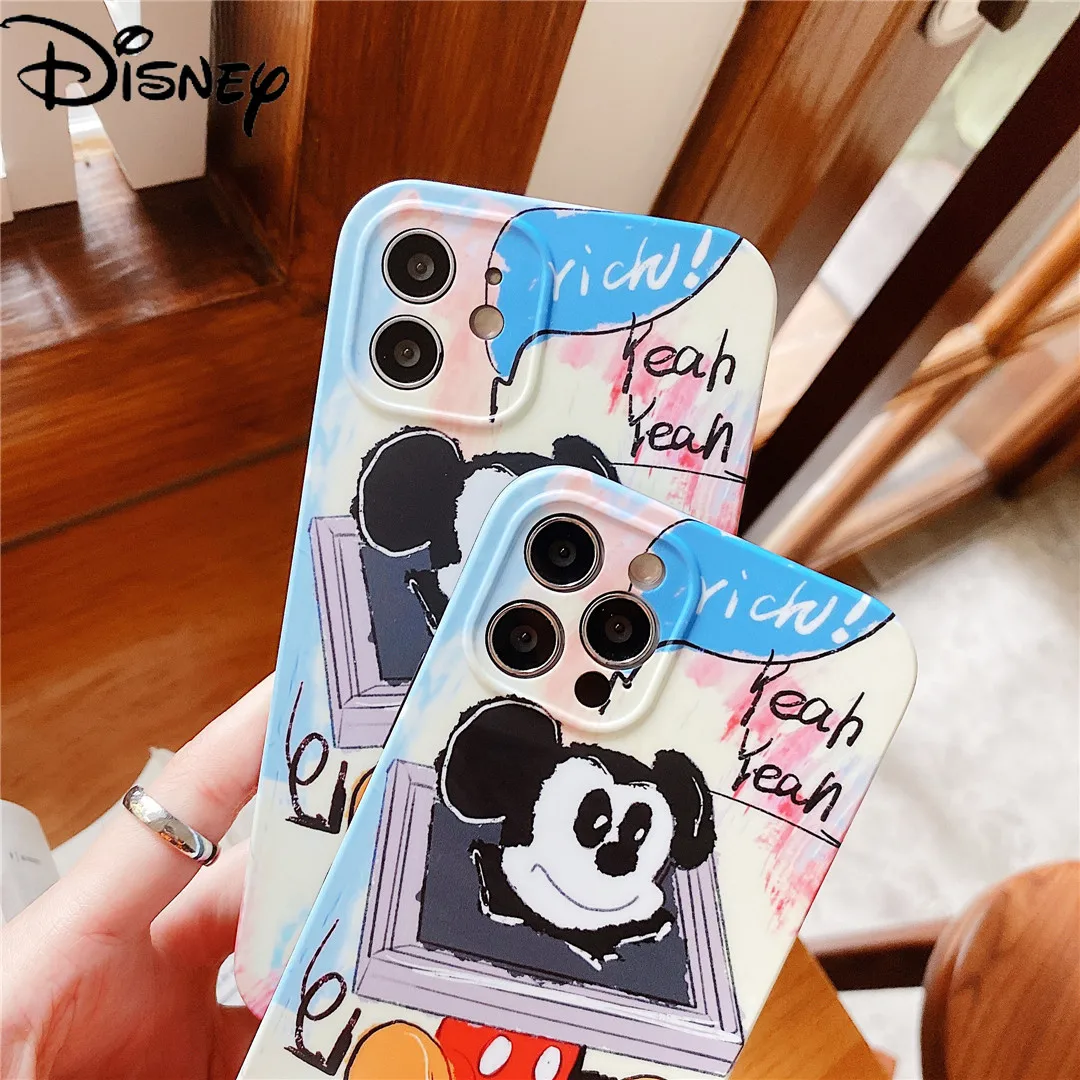 

Disney Phone Case for Iphone7/8/7plus/8plus/xr/x/xs/xsmax/11/11pro/11promax/12ProMax/12mini Mickey Cute Couple Phone Cover