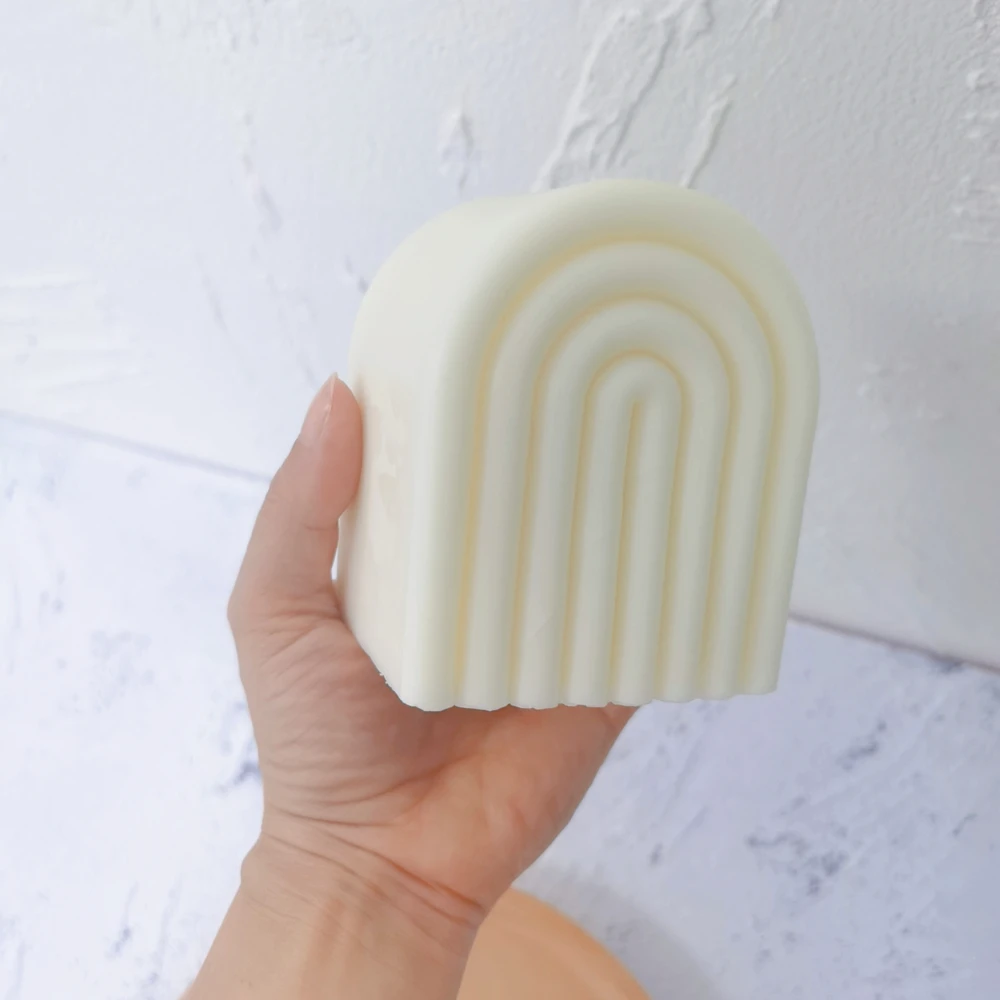 Новейшая симпатичная силиконовая форма в стиле бохо с радужными сводами и