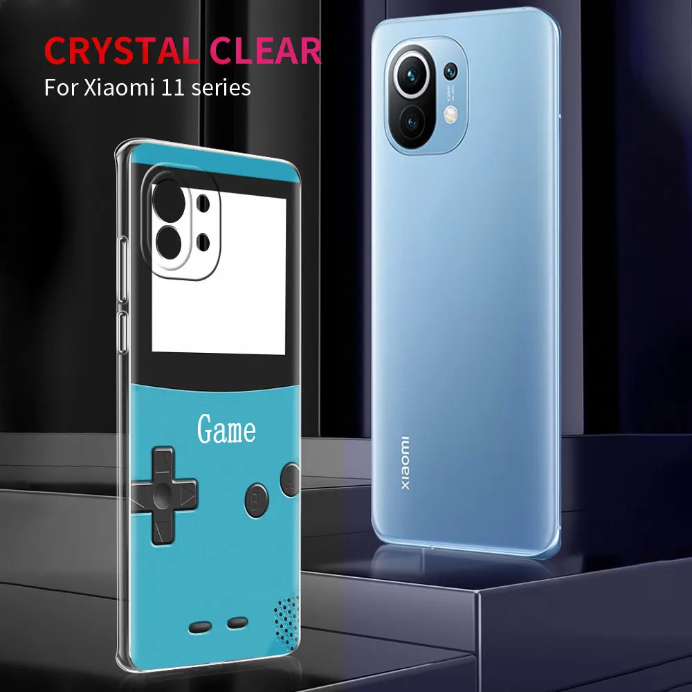 Silicone Case For Xiaomi Mi Poco X3 NFC 10T Pro M3 Note 10 Lite 11 9T F3 Clear Shockproof Phone Cover Retro Camera Circuit Board