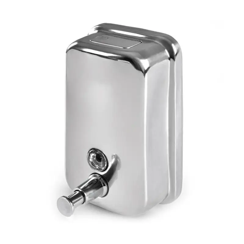 500 мл диспенсер для жидкого мыла из нержавеющей стали шампунь лосьон насос