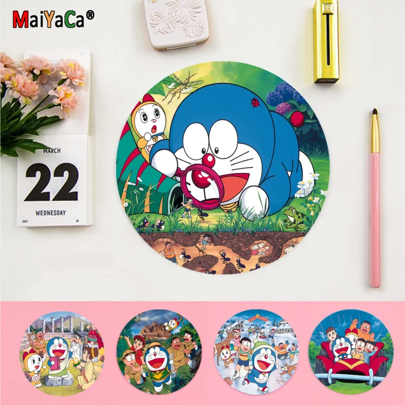 

Maiyaca Boy Gift Pad Doraemon Gamer Speed Mice Retail Small Rubber Mousepad gaming Mousepad Rug For PC Laptop Notebook