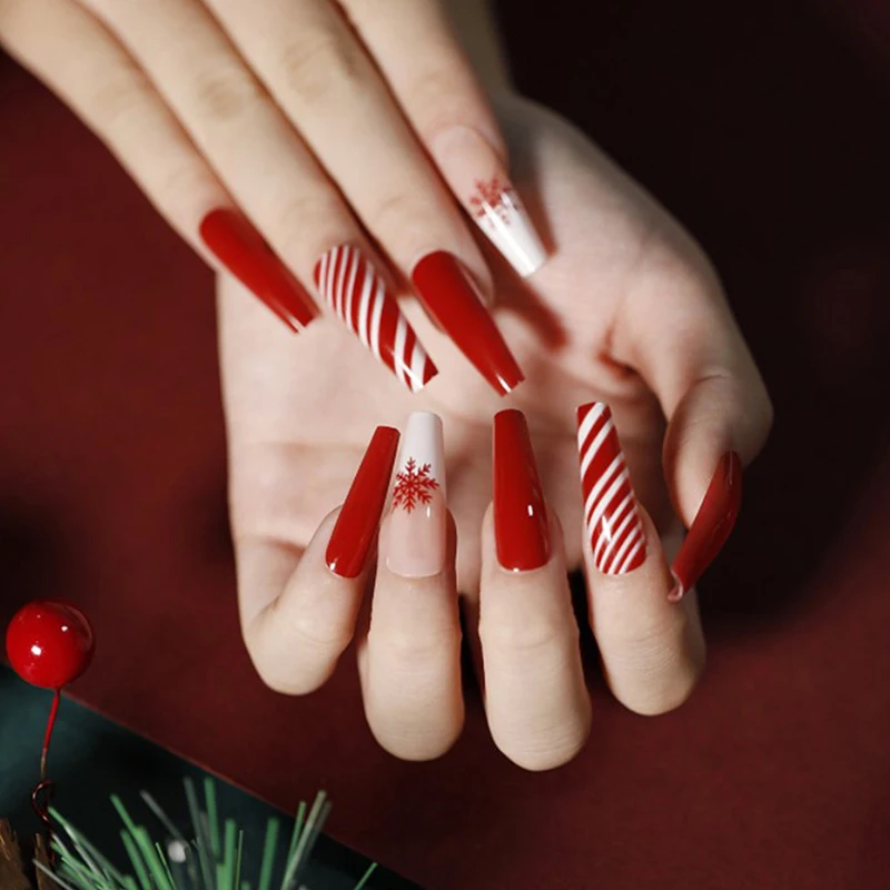 Съемный длинный гроб параграф Модный маникюр бесплатная доставка пресс на ногти