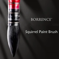 borrence squirrel hair watercolor paint brush professional pointed wash mop painting brushes set for painting art supplies