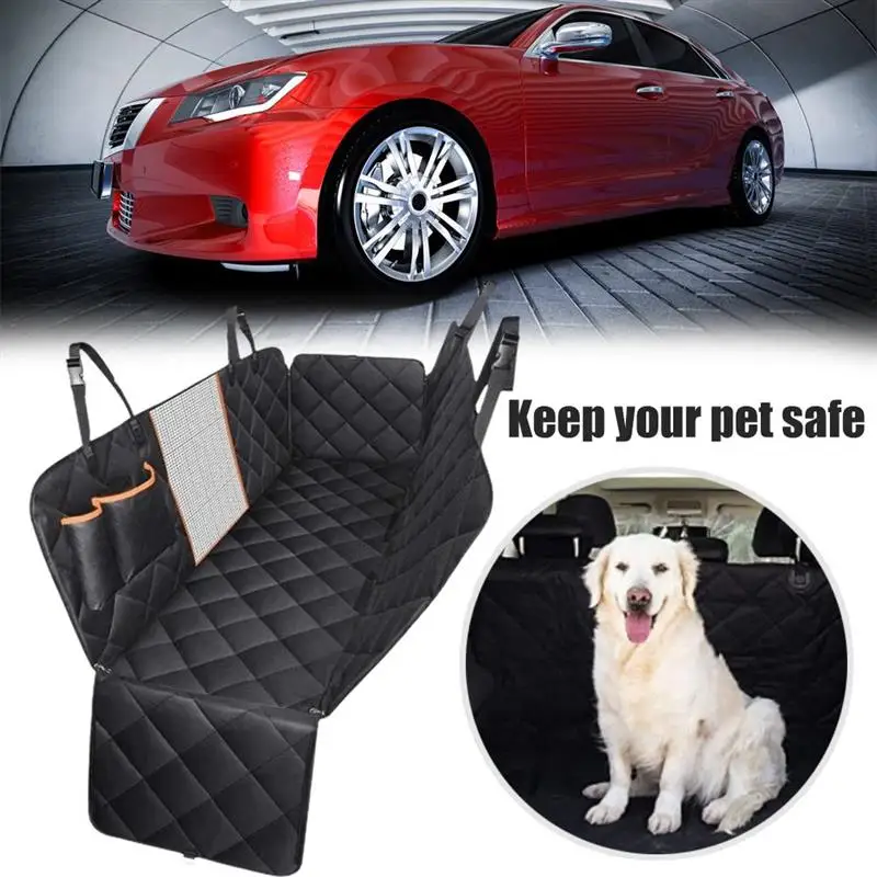 値段 犬用の後部座席カバー,防水性と耐久性のある車のシートプロテクター,保護マット