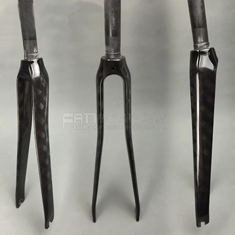 Новое поступление вилки из углеродного волокна без логотипа 700C 12K фиксированная