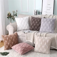 soft plush throw pillow cover 30x5040x4045x4550x5060x60cm decorative pillow case home hotel office sofa cushion cover
