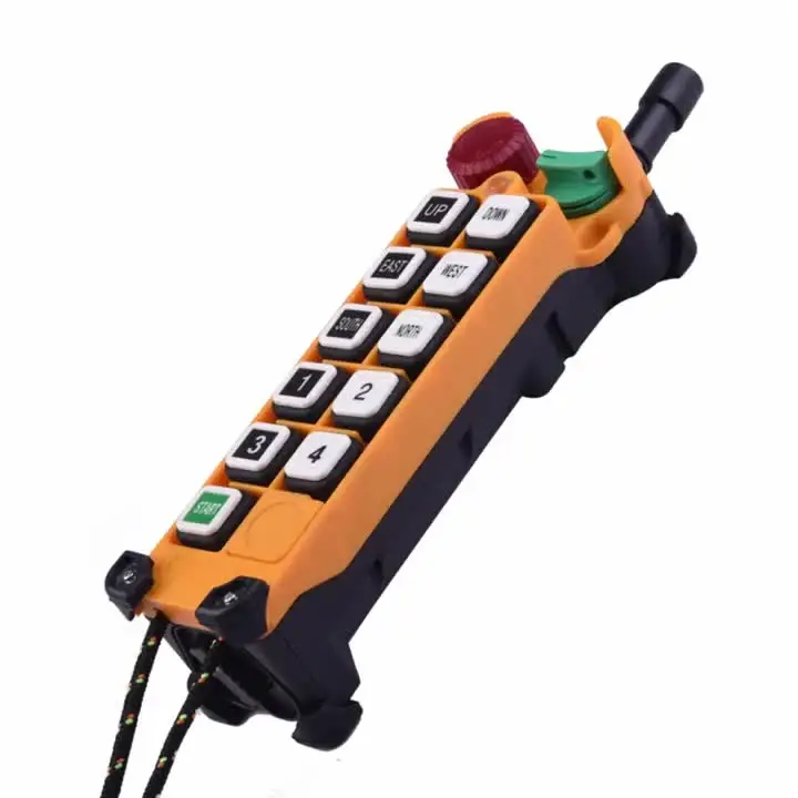 

F24-10S Telecrane AC 380V 10 single button industrial IP65 radio wireless remote control