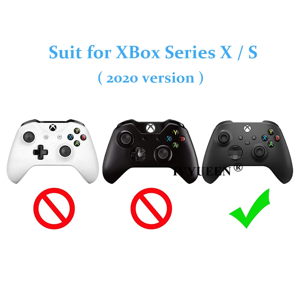 IVYUEEN однотонные кнопки LB и RB бампер RT LT пусковых кнопок Mod Kit для Xbox серии X