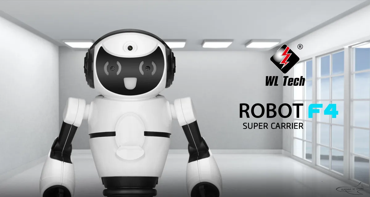 WLtoys F4 wifi камера Интеллектуальный баланс RC робот приложение управление игрушки для детей Рождественский подарок VS JJRC R1 R2 R3