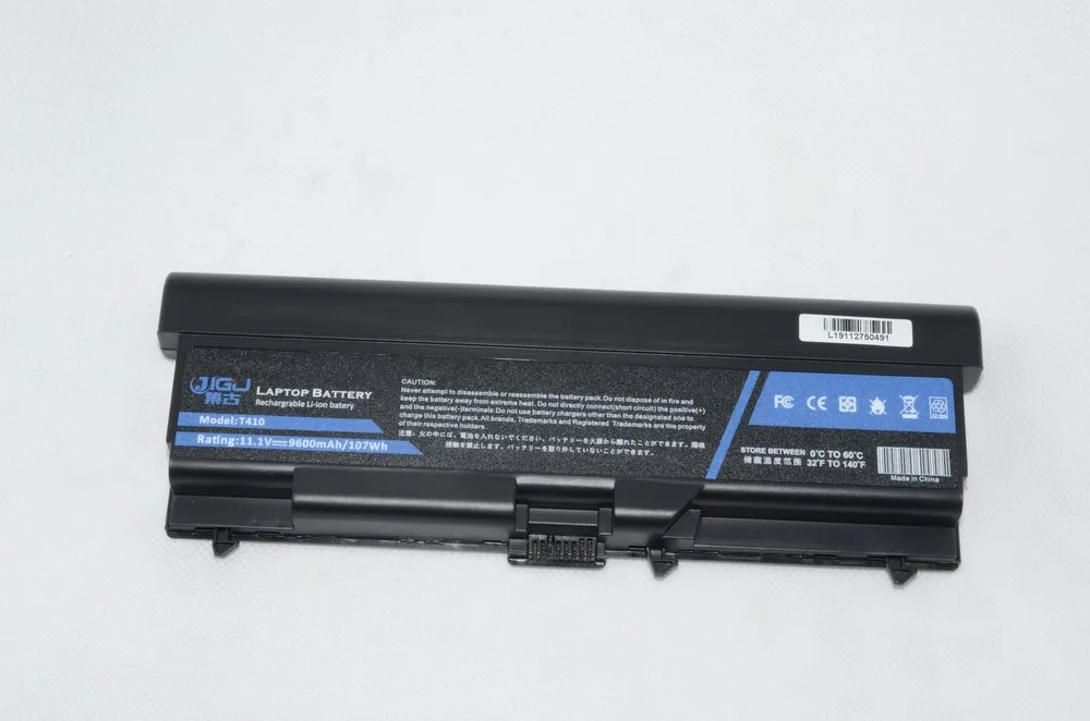 JIGU 9 ячеек ноутбук Батарея для lenovo ThinkPad L421 L510 L512 L520 SL410 SL510 T410 T410i T420 T510 T510i T520 T520i W510 W520