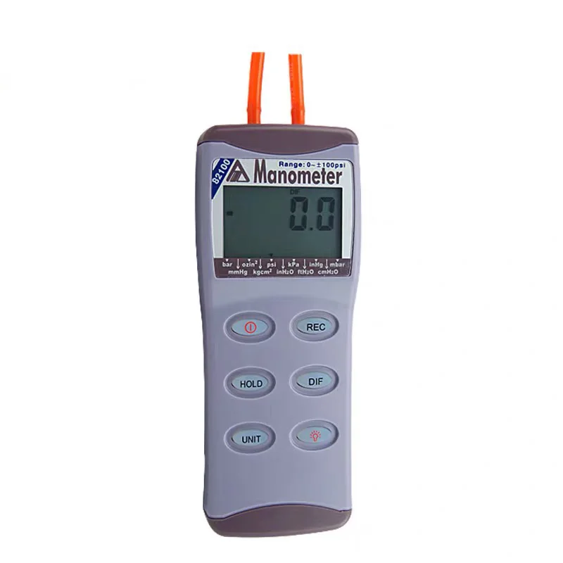 AZ82100 0-100psi цифровой манометр Манометр Дифференциальный Воздушный | Инструменты