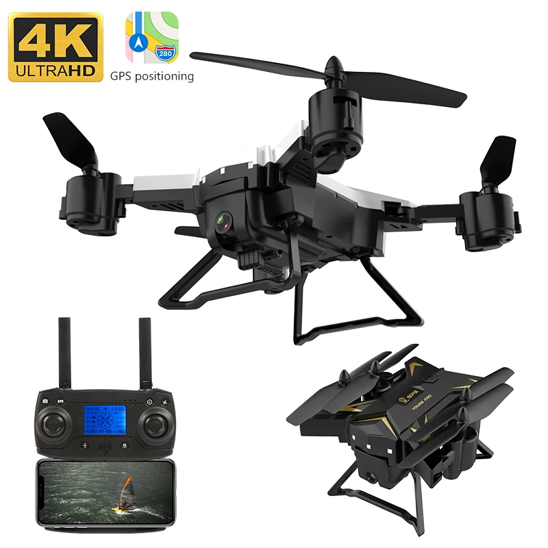 New GPS Drone 2000Meters Control Distance 1000Meters 5G WiFi FPV Transmission Smart Follow Flight time 20minutes quadrocopte | Игрушки и
