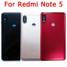 Original for Xiaomi Redmi Note 5 Back Battery Cover rear housing cover case with adhensive replaceme