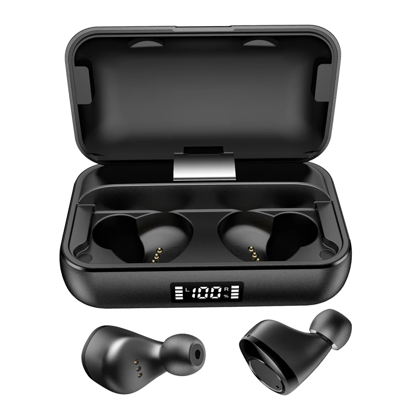 TWS X13 беспроводные наушники Bluetooth 5 0 с дисплеем питания и аккумуляторным отсеком