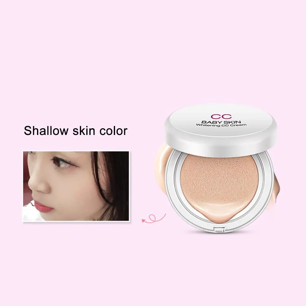Shadow skin color Долговечный увлажняющий Air Cushion крем увлажняющий крем контроль масла отбеливающий консилер осветлитель для лица тональный крем косметика TSLM1 - Цвет: Shadow skin color