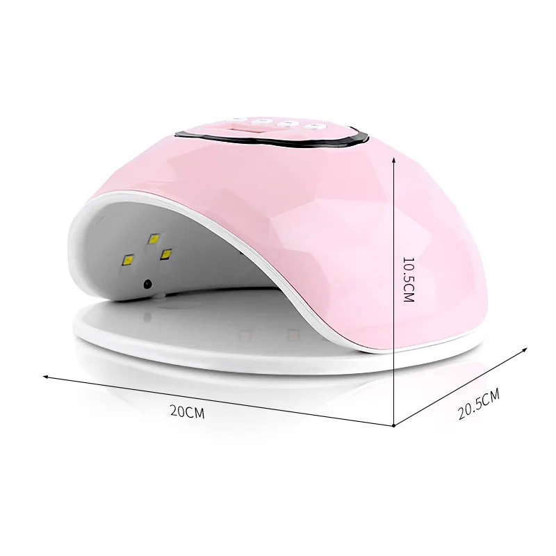 

2019 Time-limited Sale Sunuv Uv Nail Lamp Nail Light 72 W For Intellisense Painless Phototherapy Led Quick-drying Glue Dryer