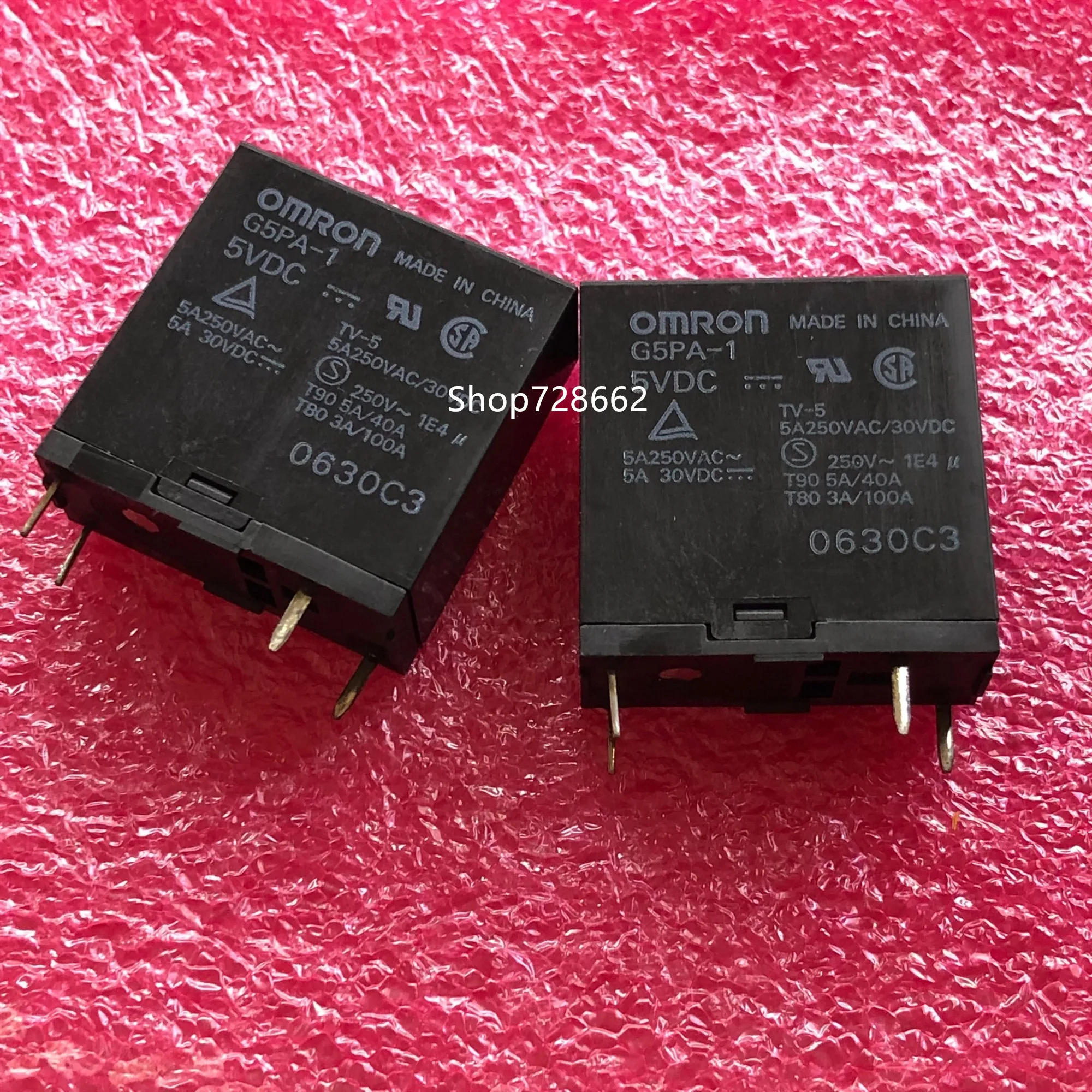 Оригинальный Новый G5PA 1 5VDC DC5V 12VDC DC12V 24VDC DC24V 4 Пина 5A реле|Реле| |
