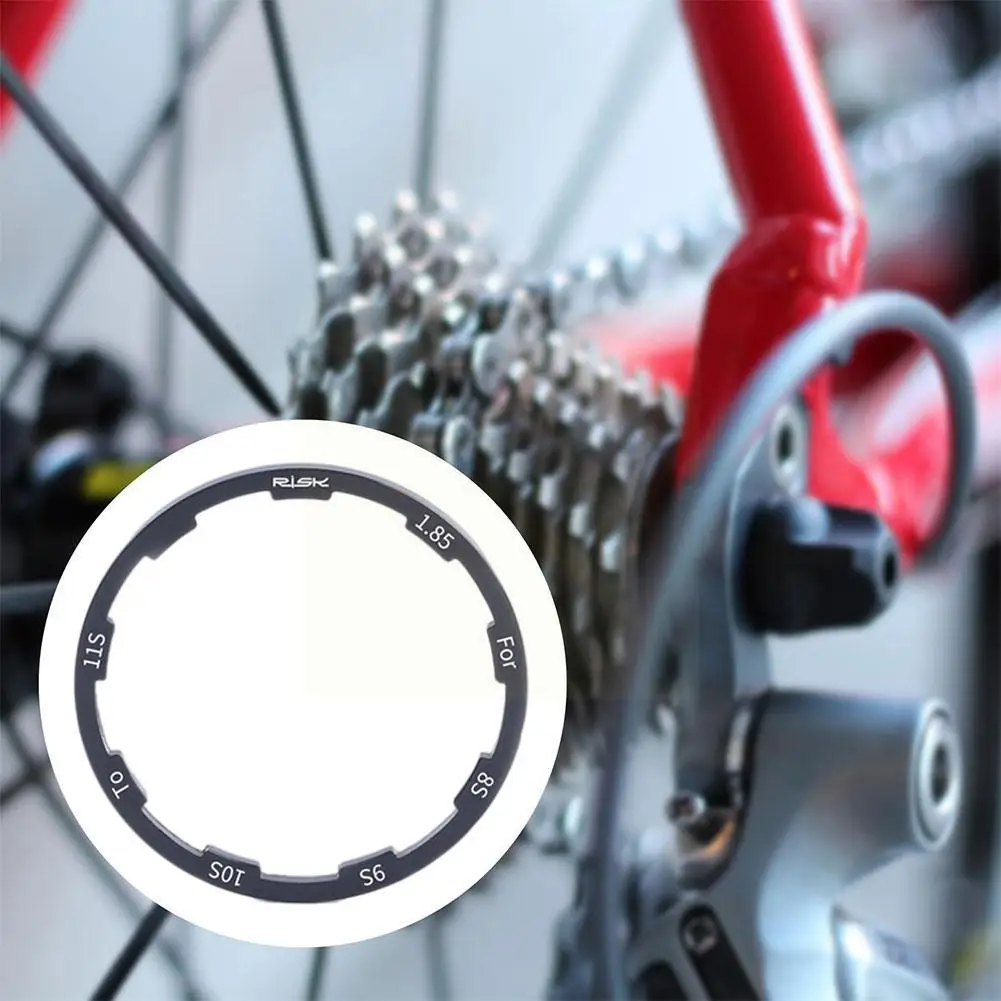 

New 1/1.5/2/1.85/2.18/2.35mm Bicycle Grooved Hub Washer Cassette Bottom Bracket Gasket Flywheel Washer Mtb Freehub Arc Apples