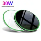 Беспроводное зарядное устройство 30 Вт для IPhone 11 Xs Max X XR 8 Plus, устройство для быстрой зарядки для Ulefone Doogee Samsung Note 9 Note 8 S10 Plus