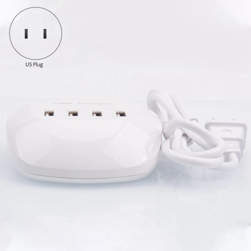 Смарт Портативный четыре порта быстрое зарядное устройство USB многократная