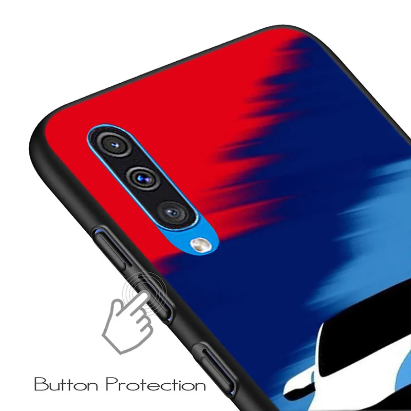 Blue Red Cool Car Silicone Case For Samsung Galaxy A9 A8 A7 A6 A6S A8S Plus A5 A3 Star 2018 2017 2016 Phone Case