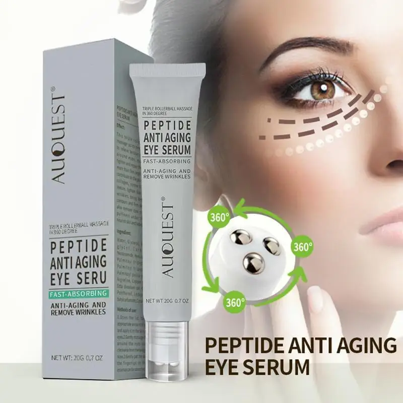 

Eye Cream Egf Peptide Serum Remove Dark Circles Wrinkles Skin Skin 20g Collagen Care Aging Firming Anti Repair T3w4