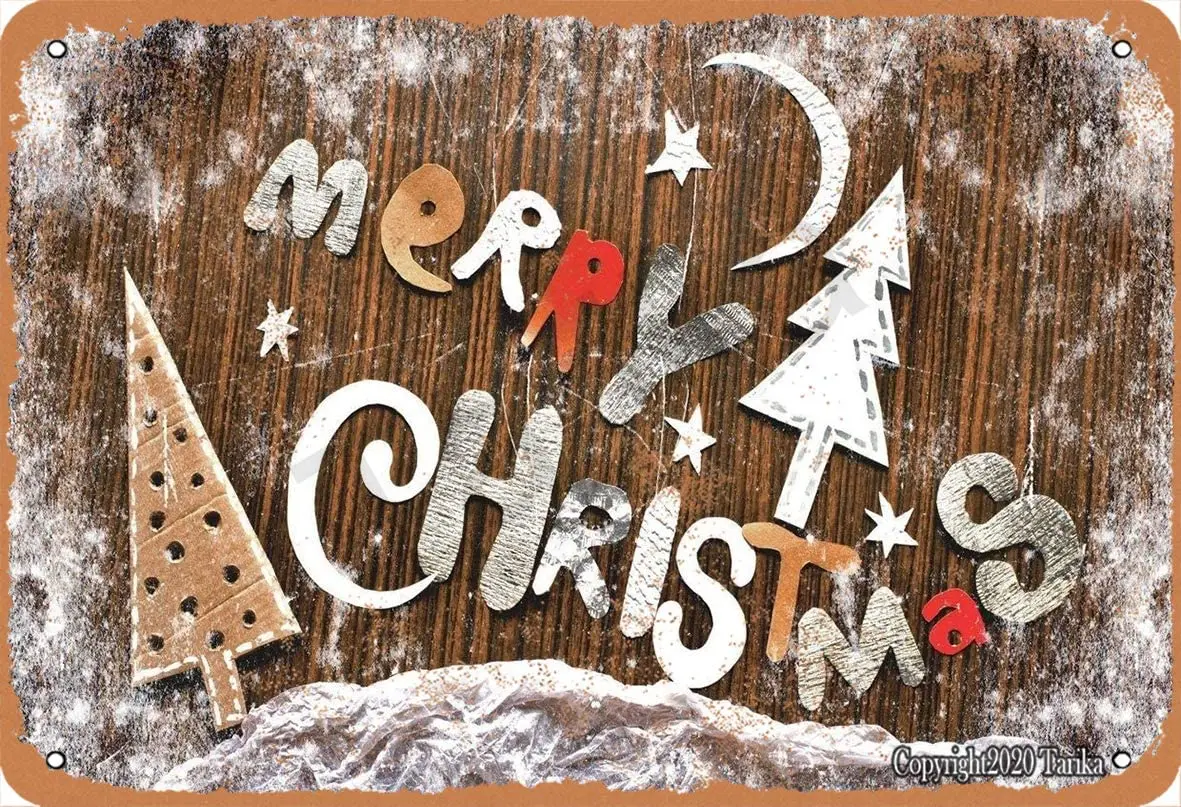 

Рождественский постер в стиле ретро, 20 х30 см, железный винтажный декоративный постер, знак для дома, кухни, ванной, фермы, сада, гаража